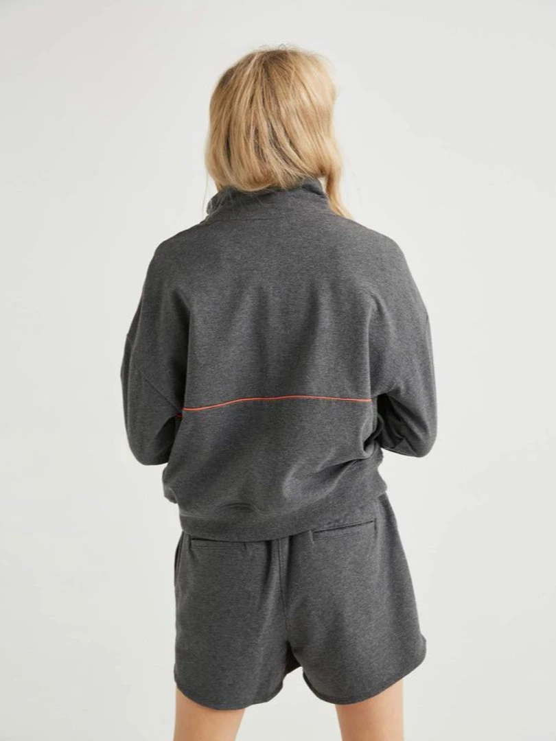 RicherPoorer Terry Sweatshort - Grey Clothing 4 RicherPoorer Terry Sweatshort - Grey Clothing