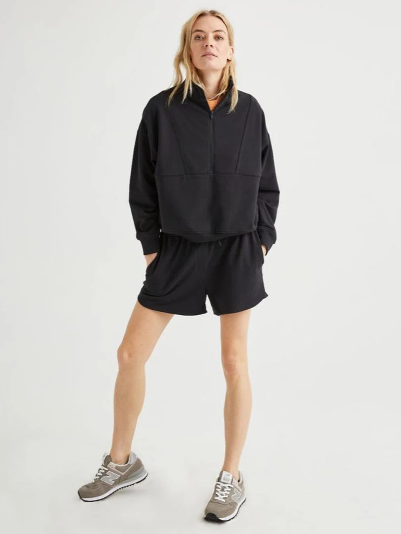 RicherPoorer Terry Sweatshort Black Clothing 3 RicherPoorer Terry Sweatshort Black Clothing
