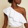 Nation LTD Clothing Noella Top - White 2 Nation LTD Clothing Noella Top - White