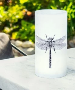 Skeem Design Citronella Sea Salt Hurricane Candle Home & Gift