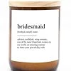 The Commonfolk Bridesmaid Dictionary Candle 1 The Commonfolk Bridesmaid Dictionary Candle