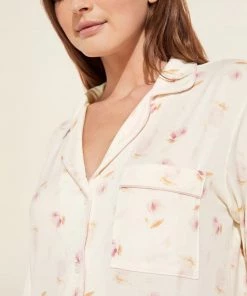 Eberjey Clothing Gisele Printed Sleepshirt - Tulip