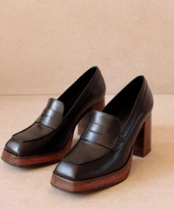 Alohas Busy Black Loafer 11 Alohas Busy Black Loafer