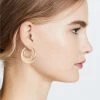 Shashi Sadie Hoop Earrings Accessories