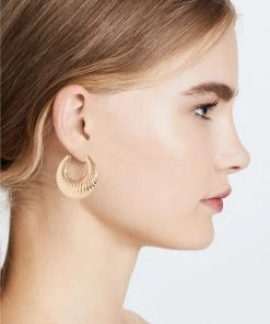 Shashi Sadie Hoop Earrings Accessories