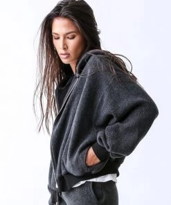 Electric & Rose Estelle Sherpa Bomber - Onyx Clothing 15 Electric & Rose Estelle Sherpa Bomber - Onyx Clothing