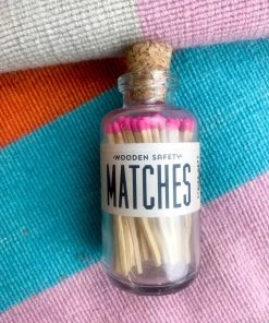 Made Market Co Home & Gift Mini Matches - Pink