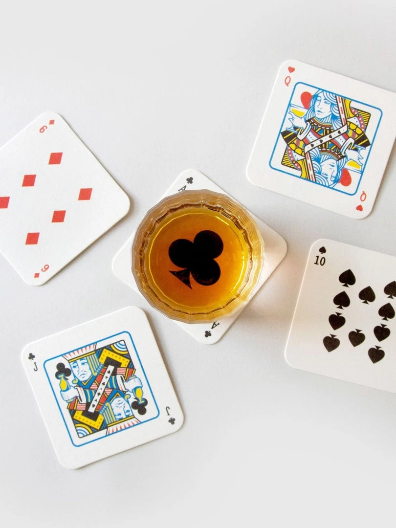 Suck UK Playing Card Drink Mats 7 Suck UK Playing Card Drink Mats