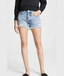 Agolde Parker Vintage Cut Off Short - Swapmeet