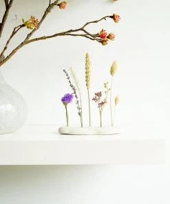 Poca Ceramics Dried Flowers - Ceramic Holder Home & Gift