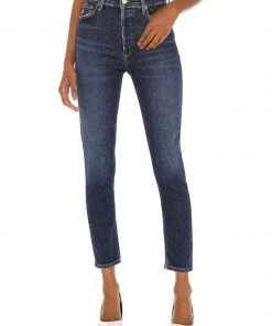 Agolde Clothing Nico High Rise Slim Fit - Cabana