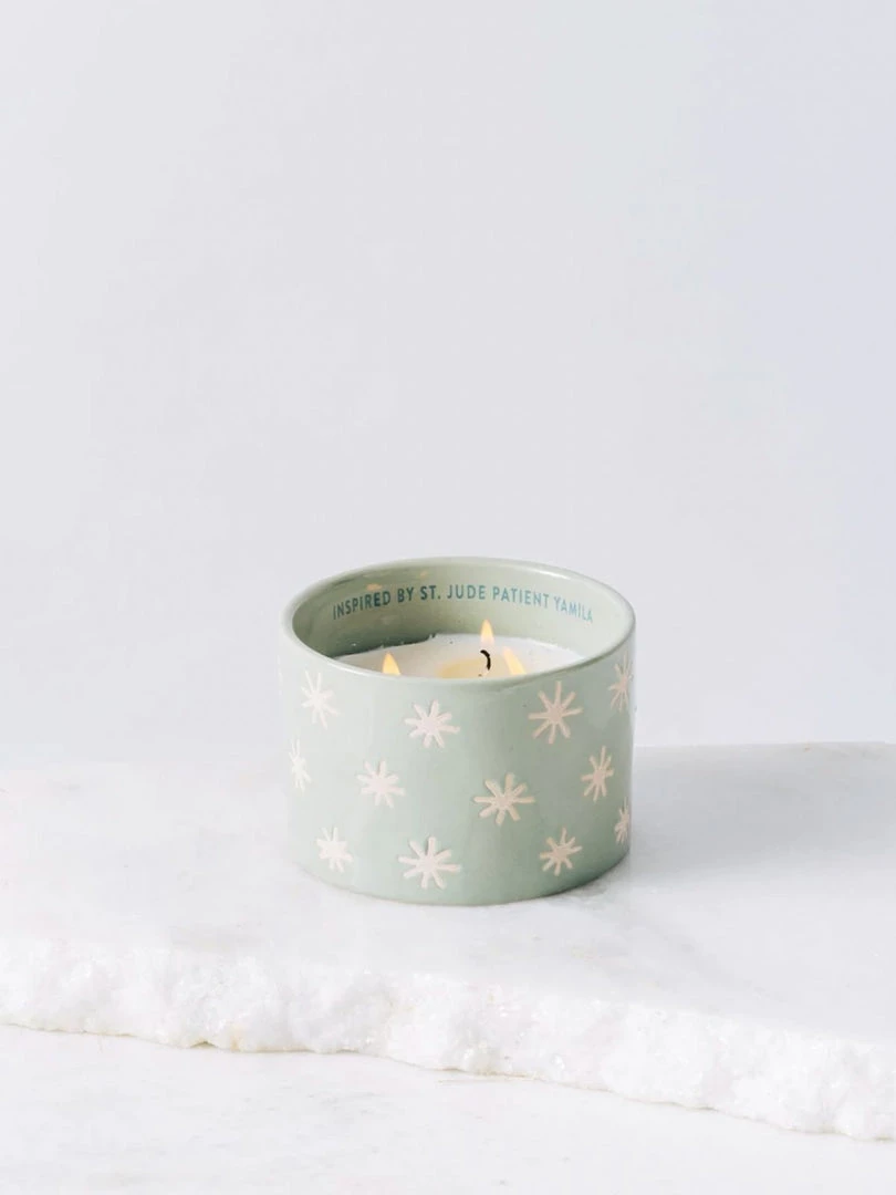 Paddywax St. Jude - Inspire Candle - Mist & Mint 4 Paddywax St. Jude - Inspire Candle - Mist & Mint