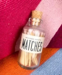 Made Market Co Mini Matches - Light Pink