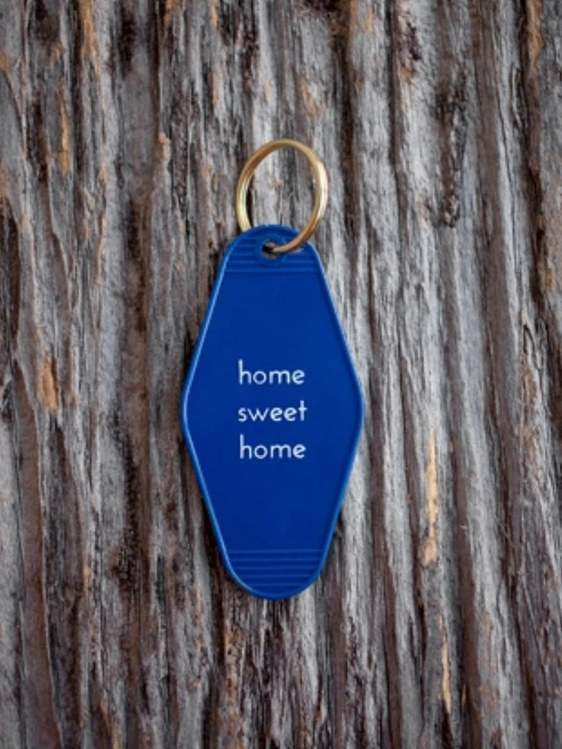 He Said, She Said Home & Gift Home Sweet Home Motel Keychain 4 He Said, She Said Home & Gift Home Sweet Home Motel Keychain