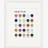 Lunch City Studio Seattle Color Palette Print Home & Gift 2 Lunch City Studio Seattle Color Palette Print Home & Gift