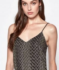 Equipment Clothing Silk & Metallic Layla Cami