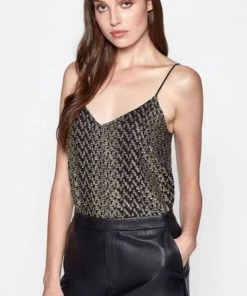 Equipment Clothing Silk & Metallic Layla Cami