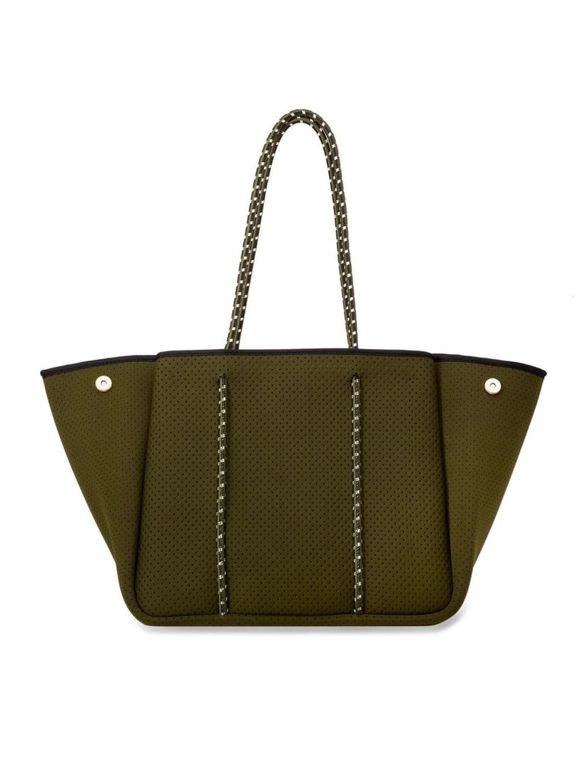 Annabel Ingall Neoprene Tote - Military 3 Annabel Ingall Neoprene Tote - Military