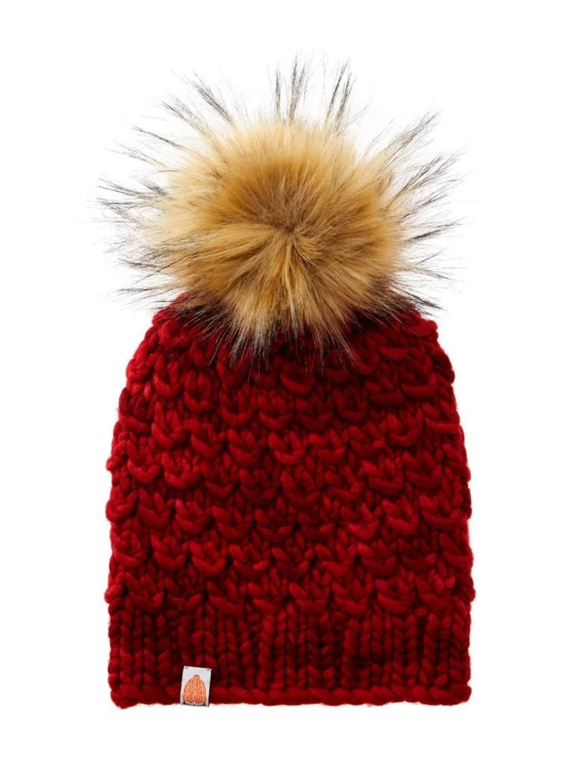 Sh*t That I Knit Accessories The Gunn Beanie - Cardinal 3 Sh*t That I Knit Accessories The Gunn Beanie - Cardinal