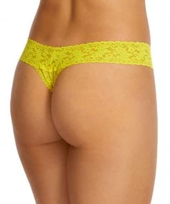Hanky Panky Clothing Low Rise Thong - Zest Yellow 7 Hanky Panky Clothing Low Rise Thong - Zest Yellow