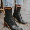 Alohas Accessories Leather West Block-Heeled Boots