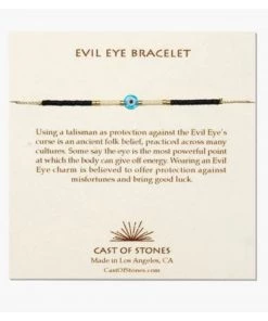 Cast Of Stones Evil Eye Bracelet - Turquoise/White Accessories