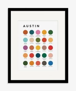 Lunch City Studio Home & Gift Austin Color Palette Print 7 Lunch City Studio Home & Gift Austin Color Palette Print