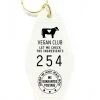 Three Potato Four Vegan Club Key Chain Accessories 2 Three Potato Four Vegan Club Key Chain Accessories