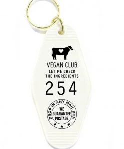 Three Potato Four Vegan Club Key Chain Accessories