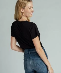 The Perfect White Tee Hendrix Tee - True Black