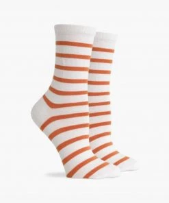 RicherPoorer Nora Socks - White Tobacco Clothing