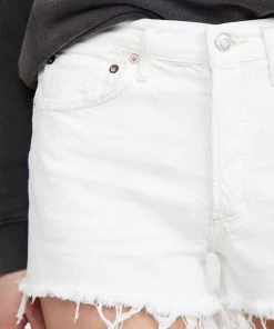 Agolde Parker Vintage Cut Off Short - Platinum