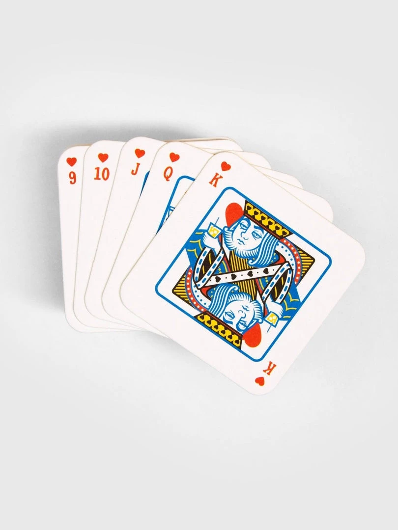 Suck UK Playing Card Drink Mats 4 Suck UK Playing Card Drink Mats