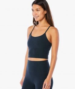 Beyond Yoga Spacedye Slim Racerback Cropped Tank - Navy 8 Beyond Yoga Spacedye Slim Racerback Cropped Tank - Navy