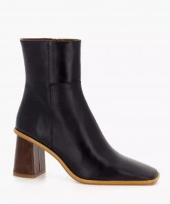 Alohas Accessories Leather West Block-Heeled Boots