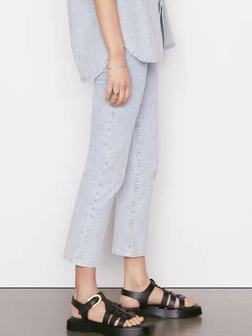 Frame Le High Straight - Solar Stripe 5 Frame Le High Straight - Solar Stripe