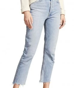 Agolde Riley High Rise Straight Crop - Zephyr Clothing