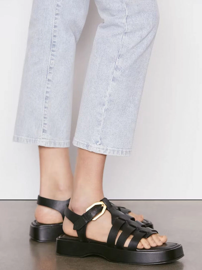 Frame Le High Straight - Solar Stripe 6 Frame Le High Straight - Solar Stripe