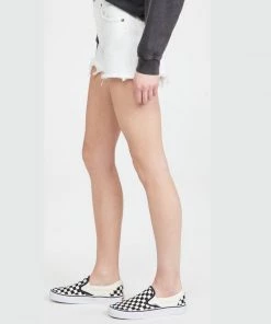 Agolde Parker Vintage Cut Off Short - Platinum