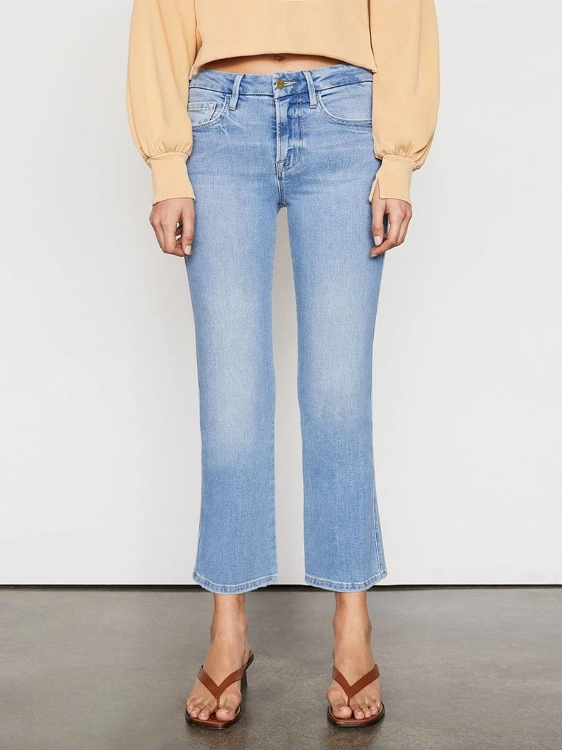 Frame Clothing Le Crop Mini Boot Double Needle Tropic 3 Frame Clothing Le Crop Mini Boot Double Needle Tropic