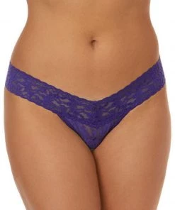 Hanky Panky Low Rise Thong - Wild Violet