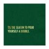 Pretty Alright Goods Pour A Double Holiday Napkin