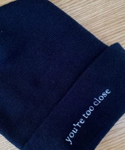 Lovebirds Originals Accessories You're Too Close Beanie - Black