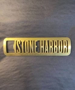 Zootility Home & Gift Stone Harbor Brass Bottle Opener