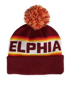 South Fellini Philadelphia Sunrise Maroon Beanie