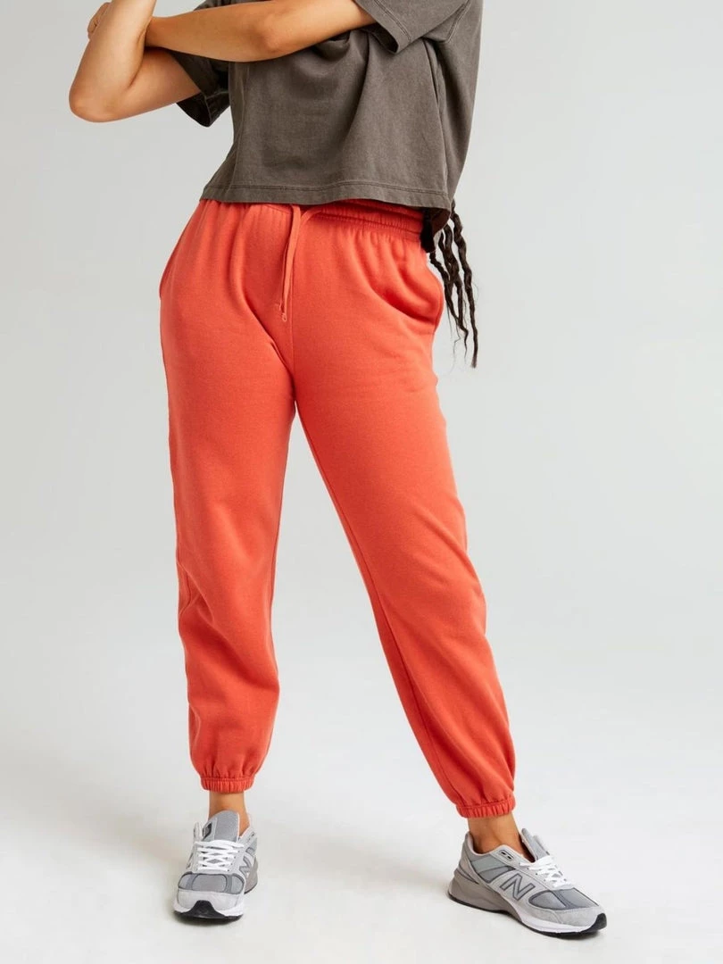 RicherPoorer Clothing Recycled Fleece Sweatpant - Chili Flake 3 RicherPoorer Clothing Recycled Fleece Sweatpant - Chili Flake