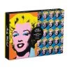 Hachette Book Group Home & Gift Andy Warhol Double-Sided Marilyn Jigsaw Puzzle