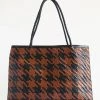 Bembien Accessories Gabrielle Bag - Black/Brown Houndstooth 2 Bembien Accessories Gabrielle Bag - Black/Brown Houndstooth