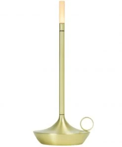 Graypants Wick Brass Portable LED Candlelight