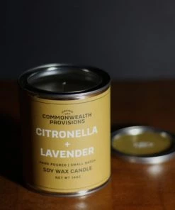 Commonwealth Provisions Citronella Candle - Lavender